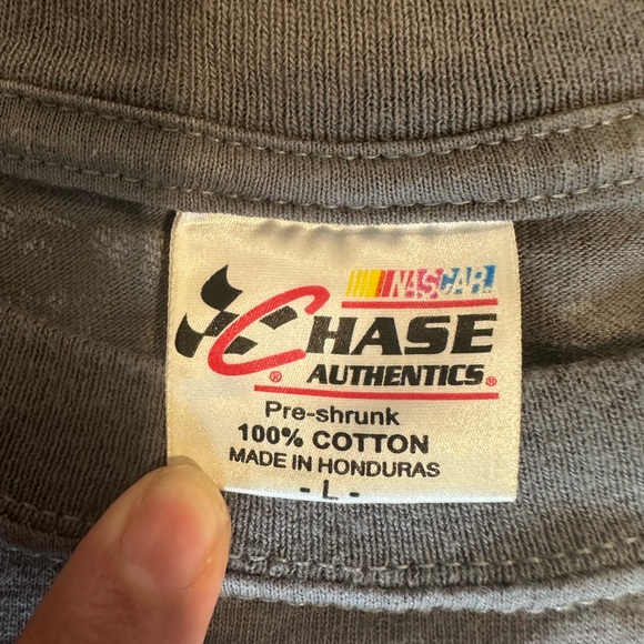 Tony Authentics Stewart Chase All Over Print NASCAR T-Shirt Men's L - Picture 6 of 10